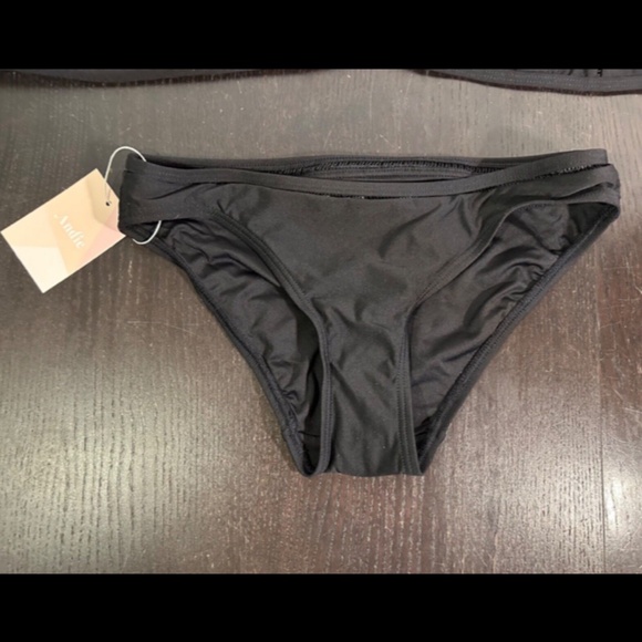 Andie Swim 3pcBikini The Last Splash Nantucket & Monaco Tops, La Playa Bottom XS - Picture 8 of 16